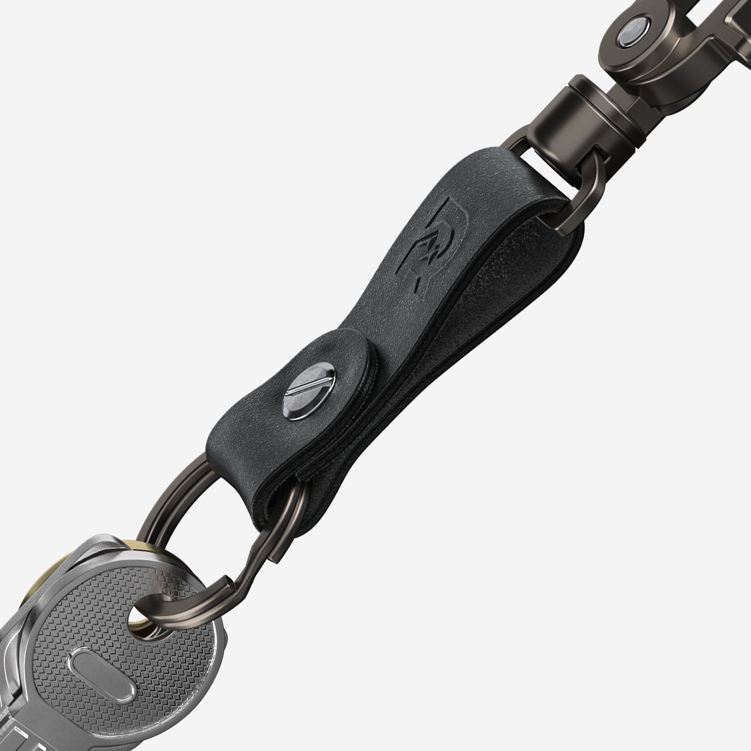 Ridge KeyCase Accessory - Leather Keychain