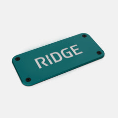 Ridge Logo Plate - Desert Pine