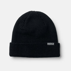 Ridge Classic Cuffed Beanie - Royal Black