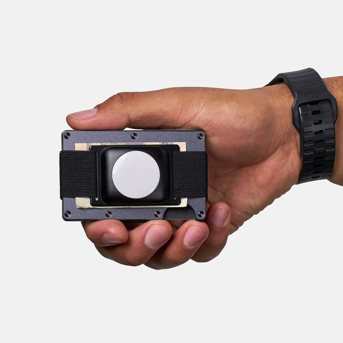 AirTag Cash Strap - Black