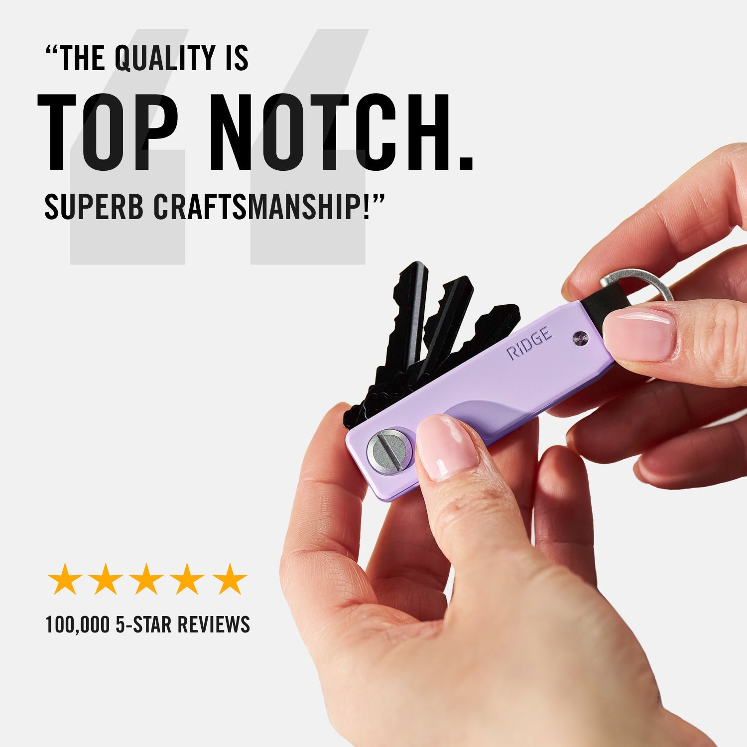 Ridge KeyCase - Lemon Drop