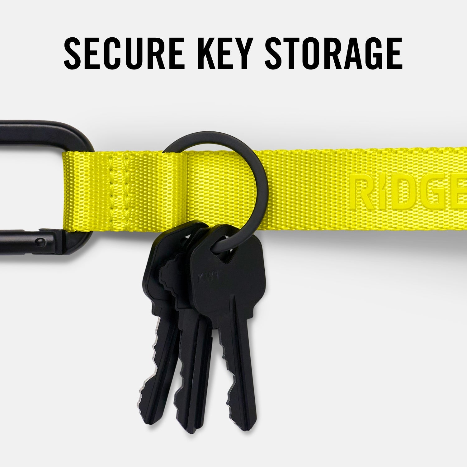 Everyday Keychain - Hyper Lime