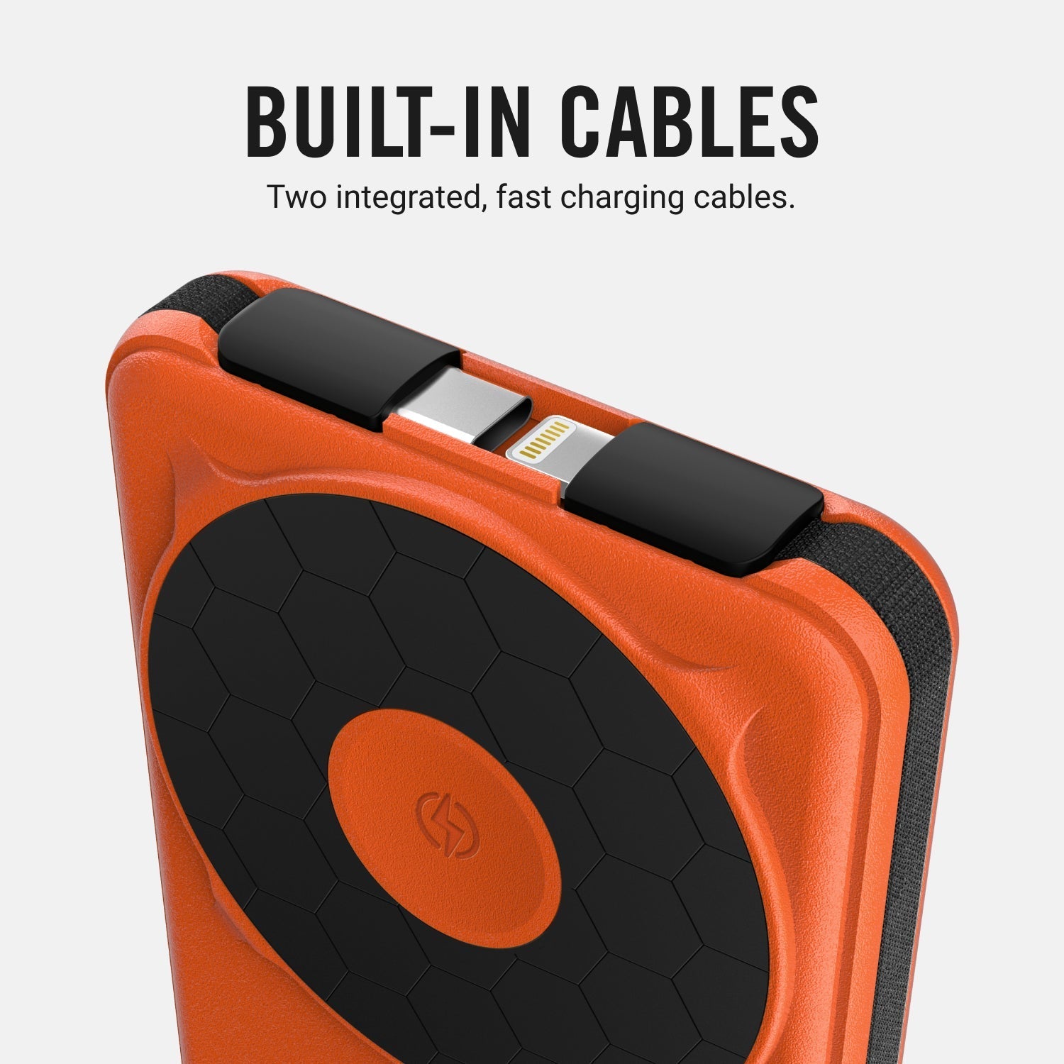 Everyday Charging Kit - iPhone 16 Pro Max - Basecamp Orange
