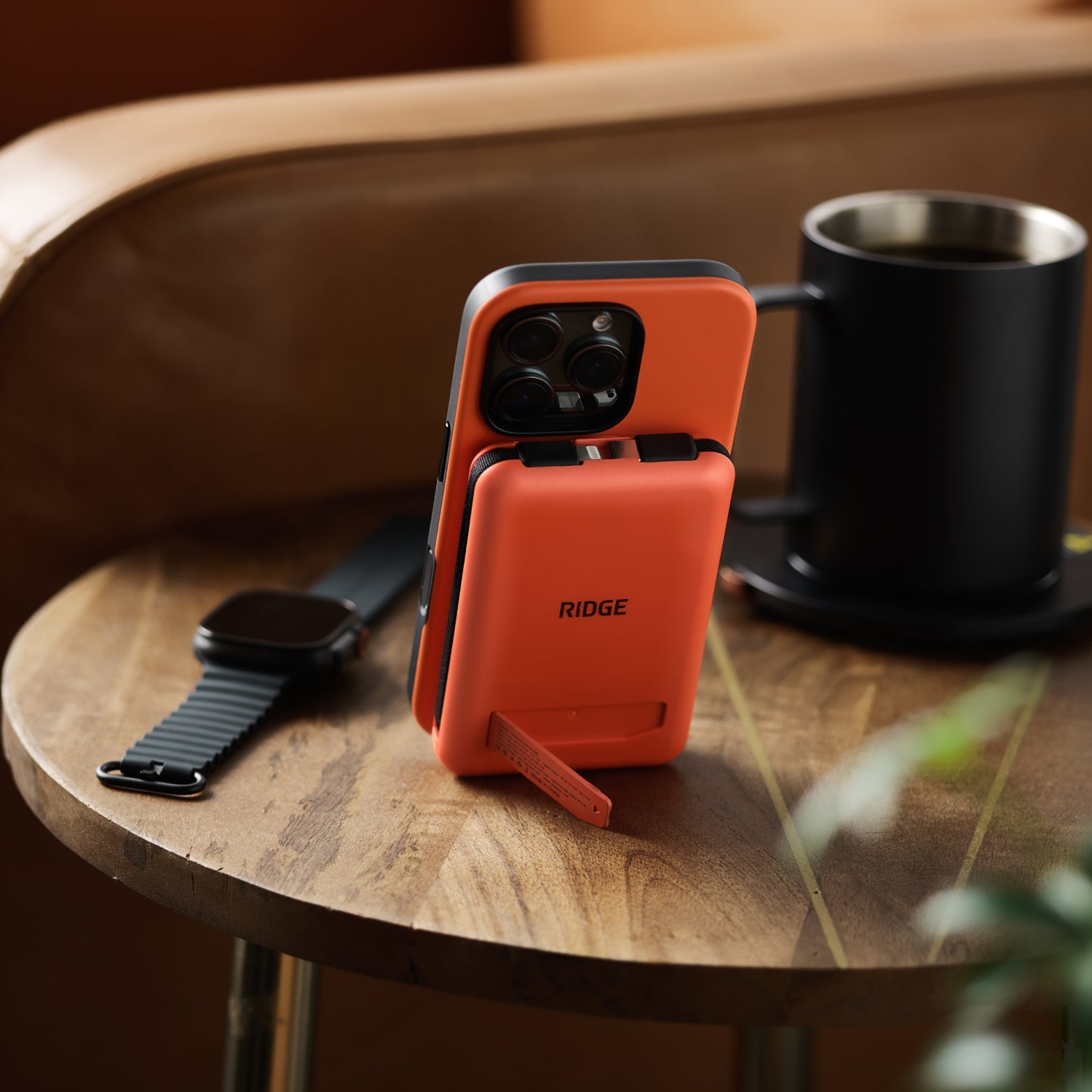 Magnetic Power Bank - Basecamp Orange