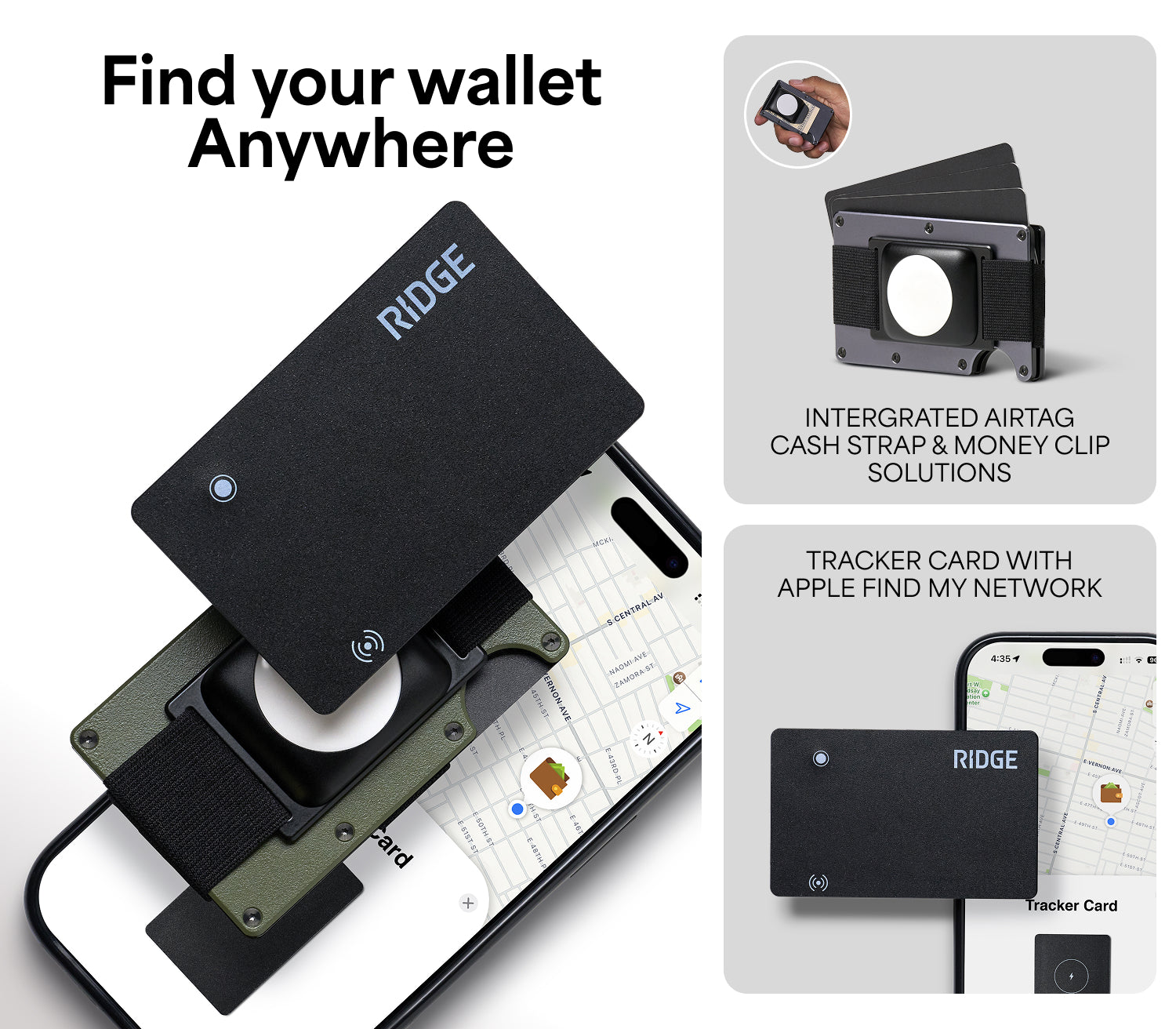 Ridge Wallet - Royal Black