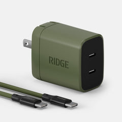 45W Power Adapter Kit - Matte Olive
