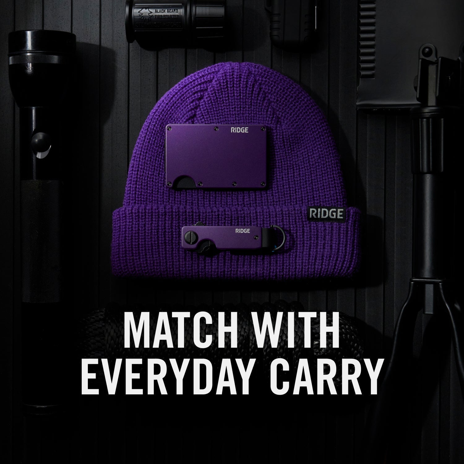 Classic Cuffed Beanie - Rodeo Red