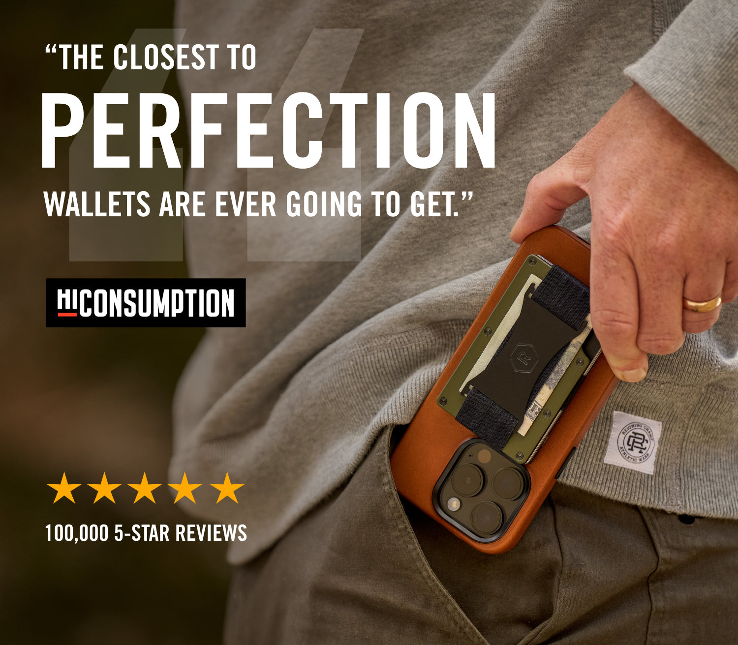 Ridge Wallet for MagSafe - Rodeo Red