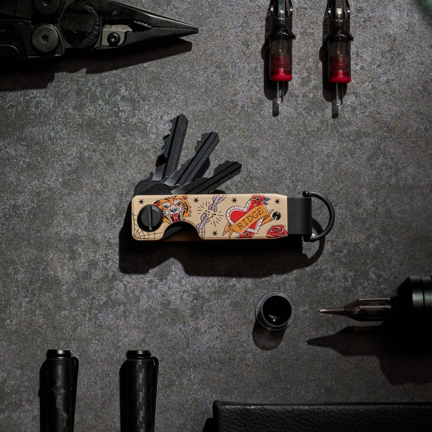 Ridge KeyCase - Traditional Flash - Color