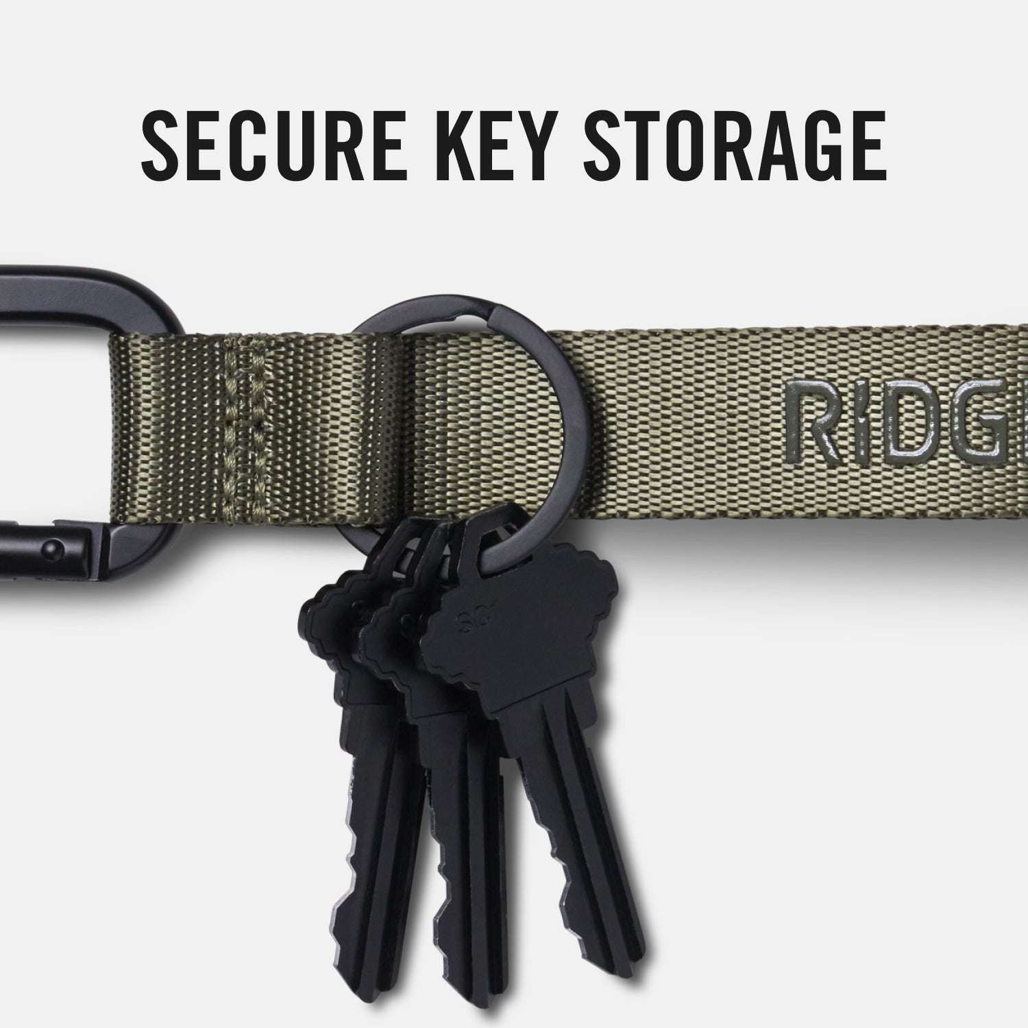 Everyday Keychain - Matte Olive