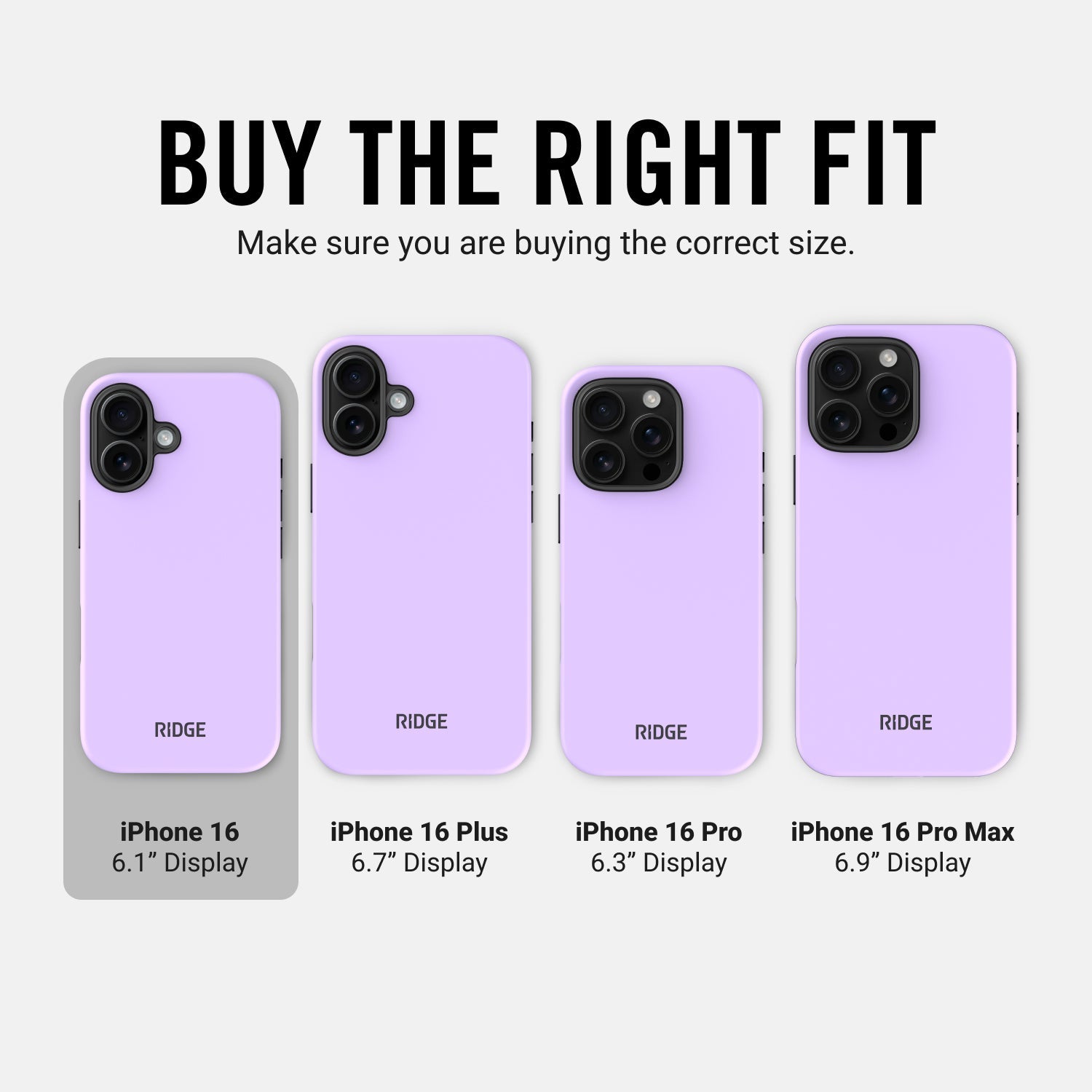 Everyday Phone Case - iPhone 16 - Lavender