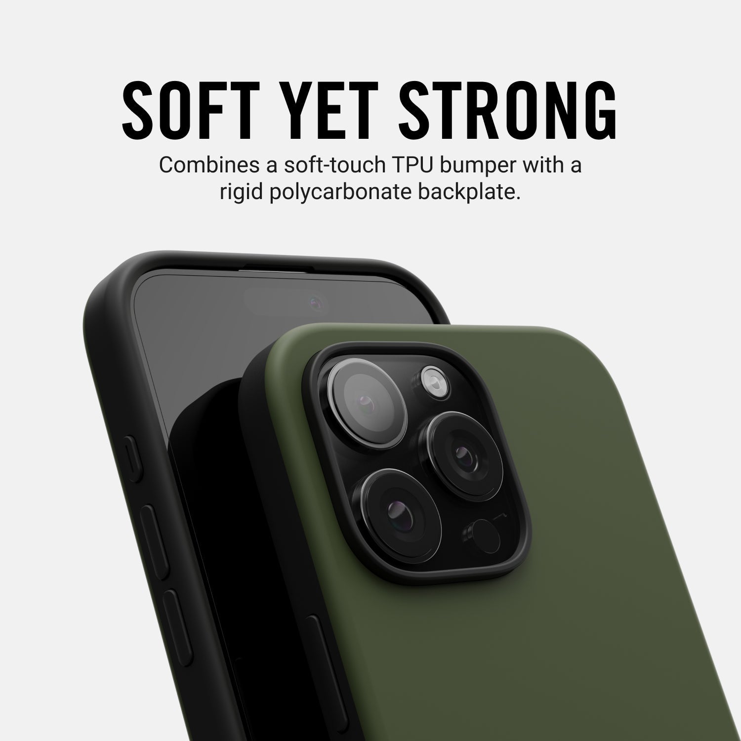 Everyday Charging Kit - iPhone 16 Pro Max - Matte Olive